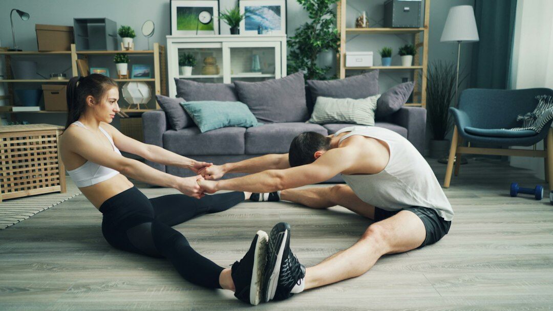 influencer sharing workout