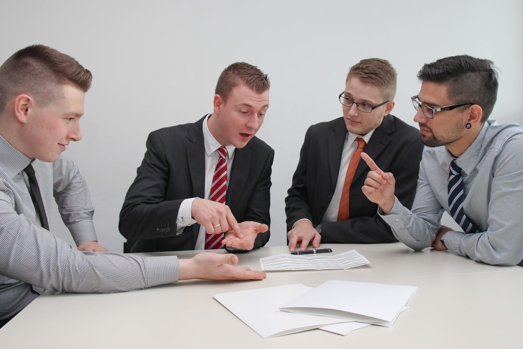 group discussion about news